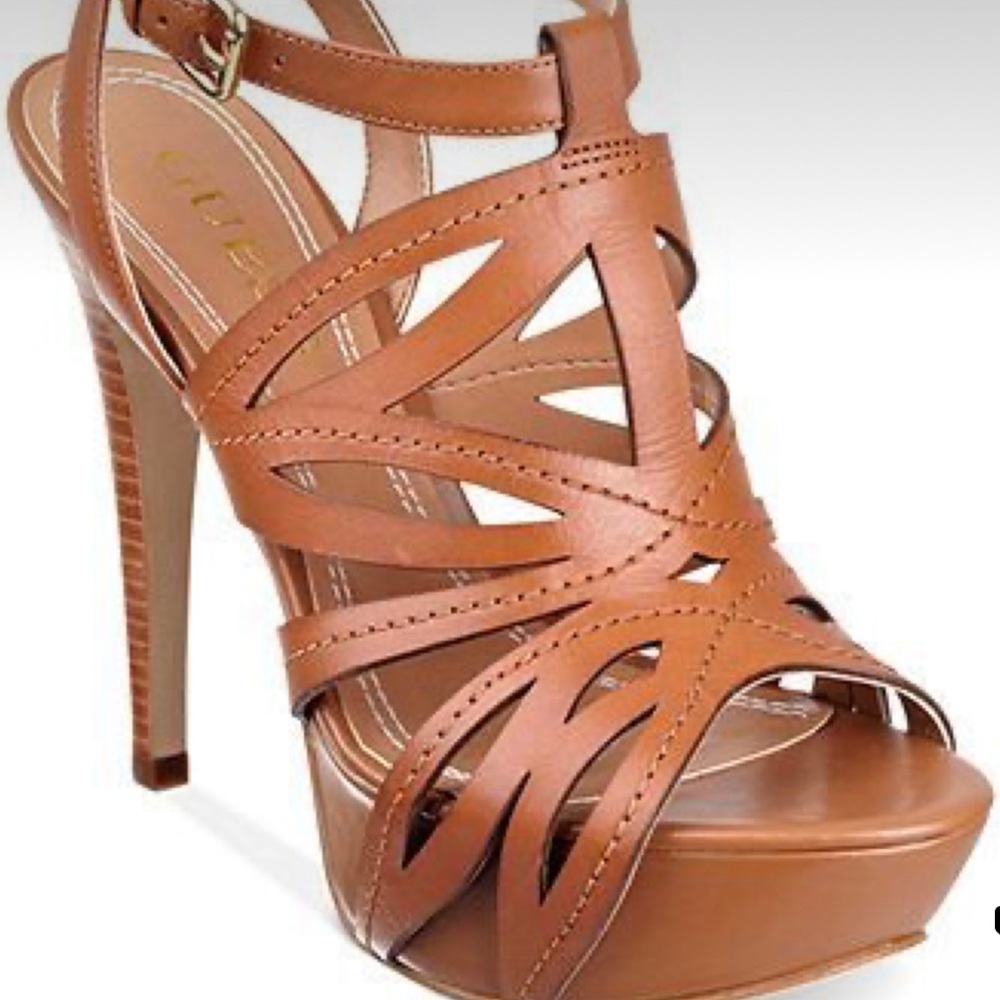 Guess Sandal, Oliane, sz 7 , Tan